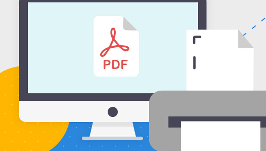 In PDF đơn giản trong Adobe Acrobat