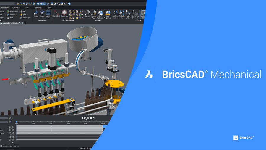 Phần mềm BricsCAD Mechanical