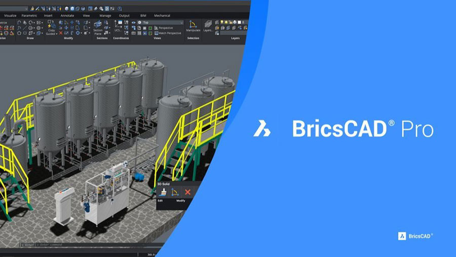 Phần mềm BricsCAD Pro