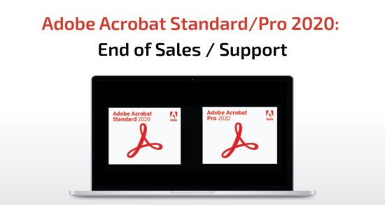 Adobe ngừng bán Acrobat 2020 vĩnh viễn