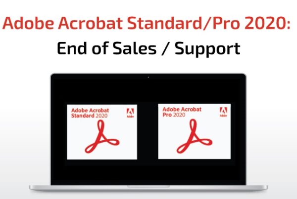 Adobe ngừng bán Acrobat 2020 vĩnh viễn