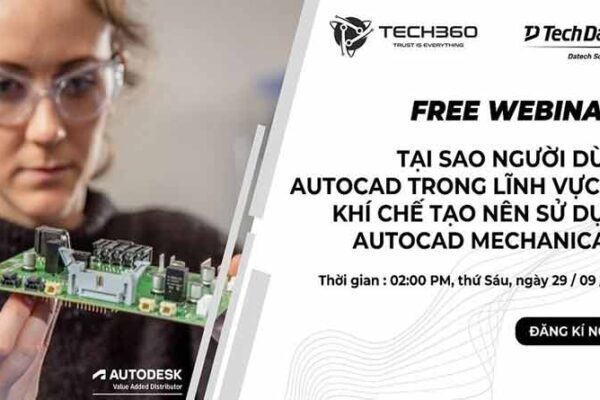 Tech360 cùng Autodesk triển khai đào tạo AutoCAD cho khách hàng