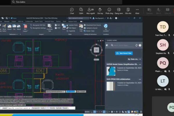 Đại lý autocad bản quyền Tech360 Việt Nam đào tạo AutoCAD trực tuyến cho khách hàng doanh nghiệp