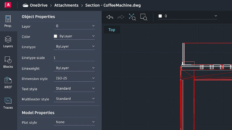 AutoCAD LT bản quyền: AutoCAD trên web