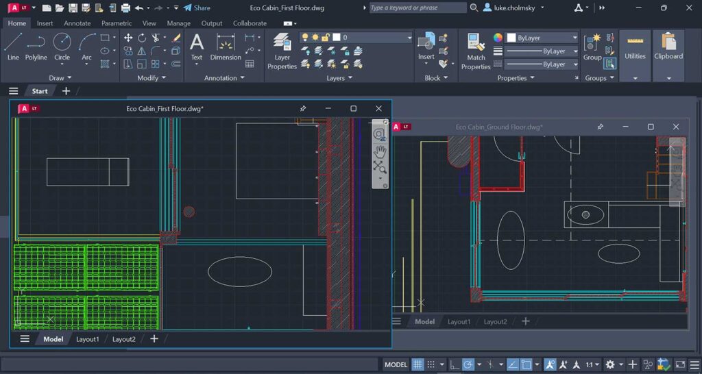 Tính năng AutoCAD LT bản quyền