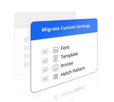 Lý do sử dụng ZWCAD: Migration trong 1 bước