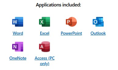 Các ứng dụng có trong Office LTSC Professional Plus 2024