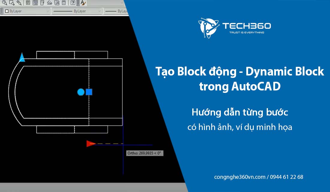Tao Block Pattern Cách tạo Block động trong CAD cực chi tiết, dễ hiểu 2025