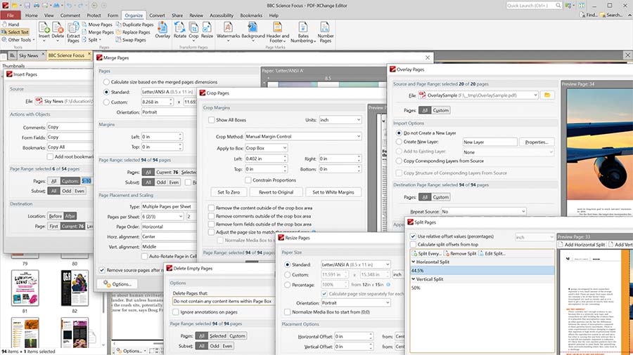 Tính năng chính của PDF Exchange Editor